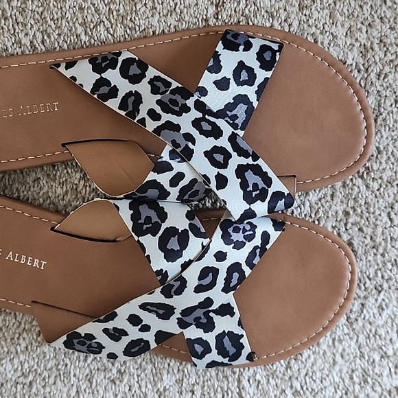 New Animal Print Sandals - Picture 2 of 3